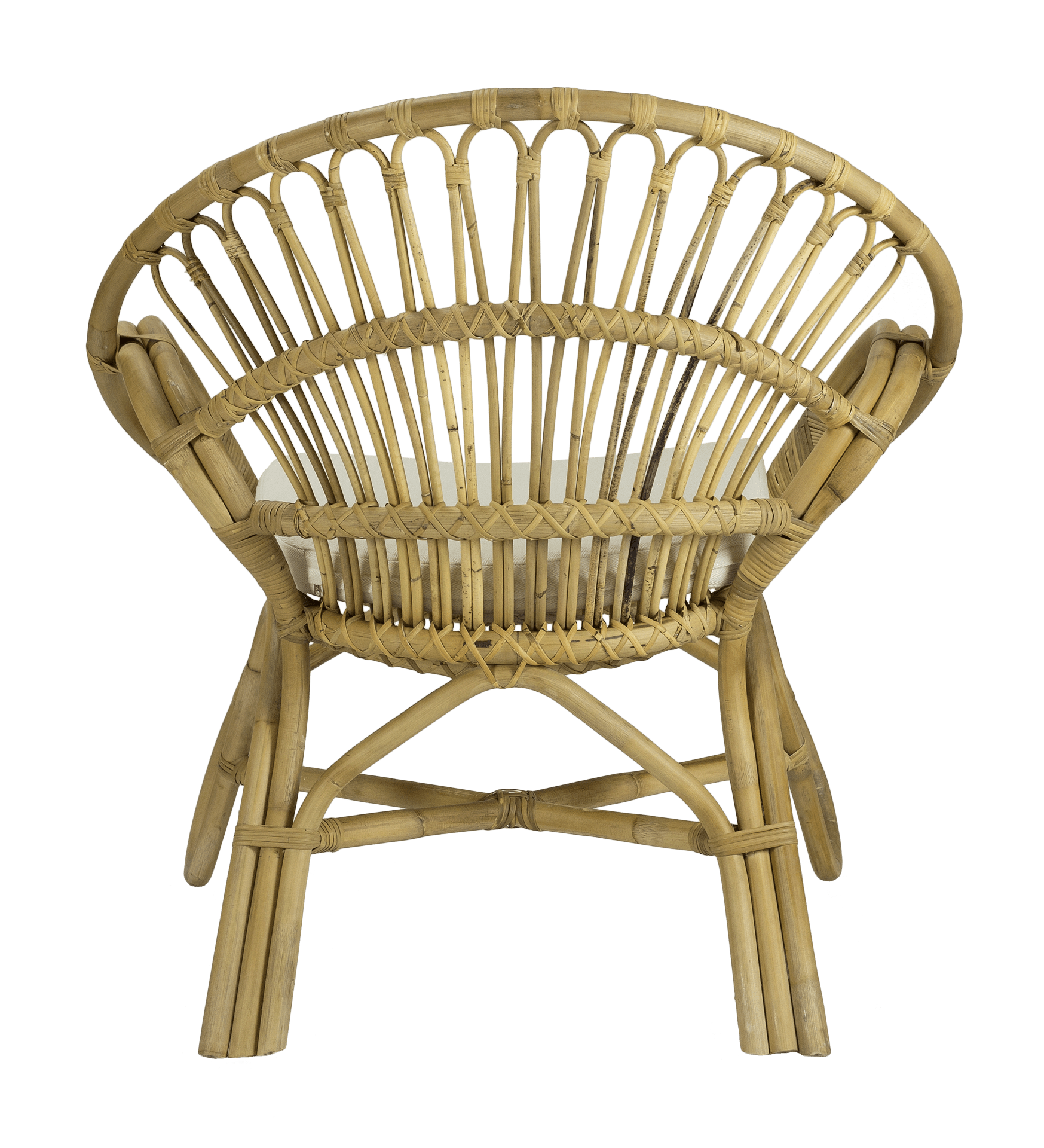 Sillón rattán natural Lahina - Vintahome