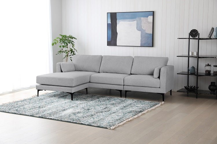 Sofá Chaise Longue 3 Lugares Carolina