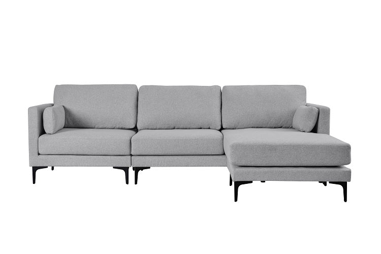 Sofá Chaise Longue 3 Lugares Carolina