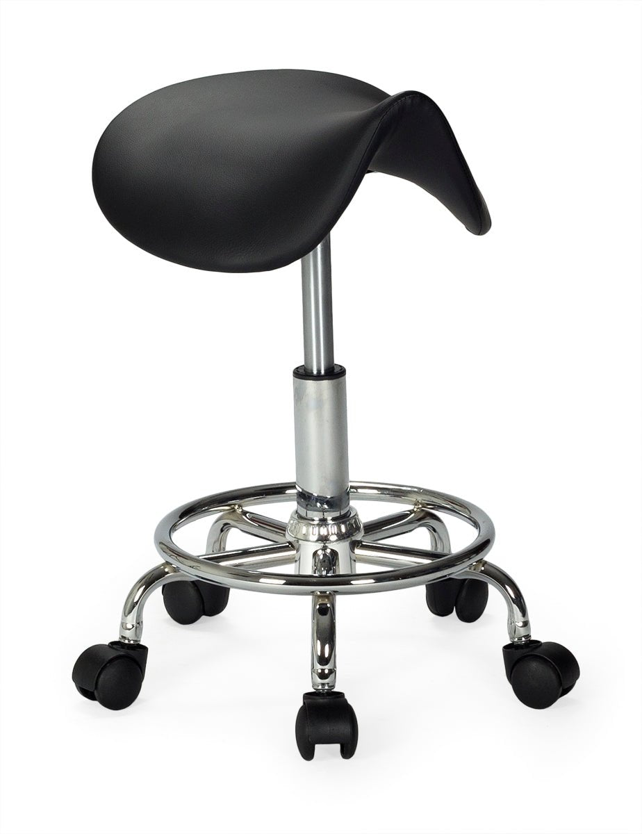 Taburete bajo con ruedas Verin - Vintahome