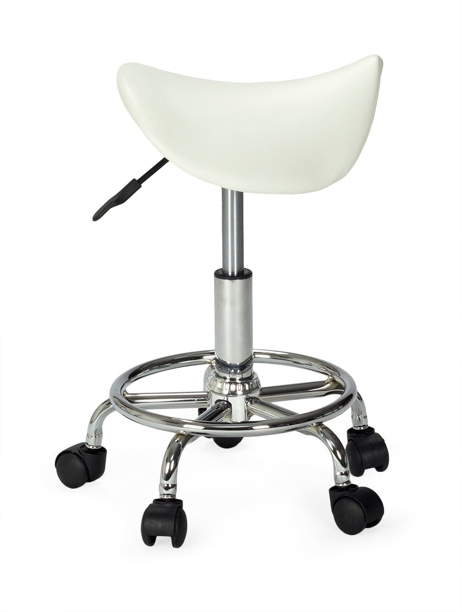Taburete bajo con ruedas Verin - Vintahome
