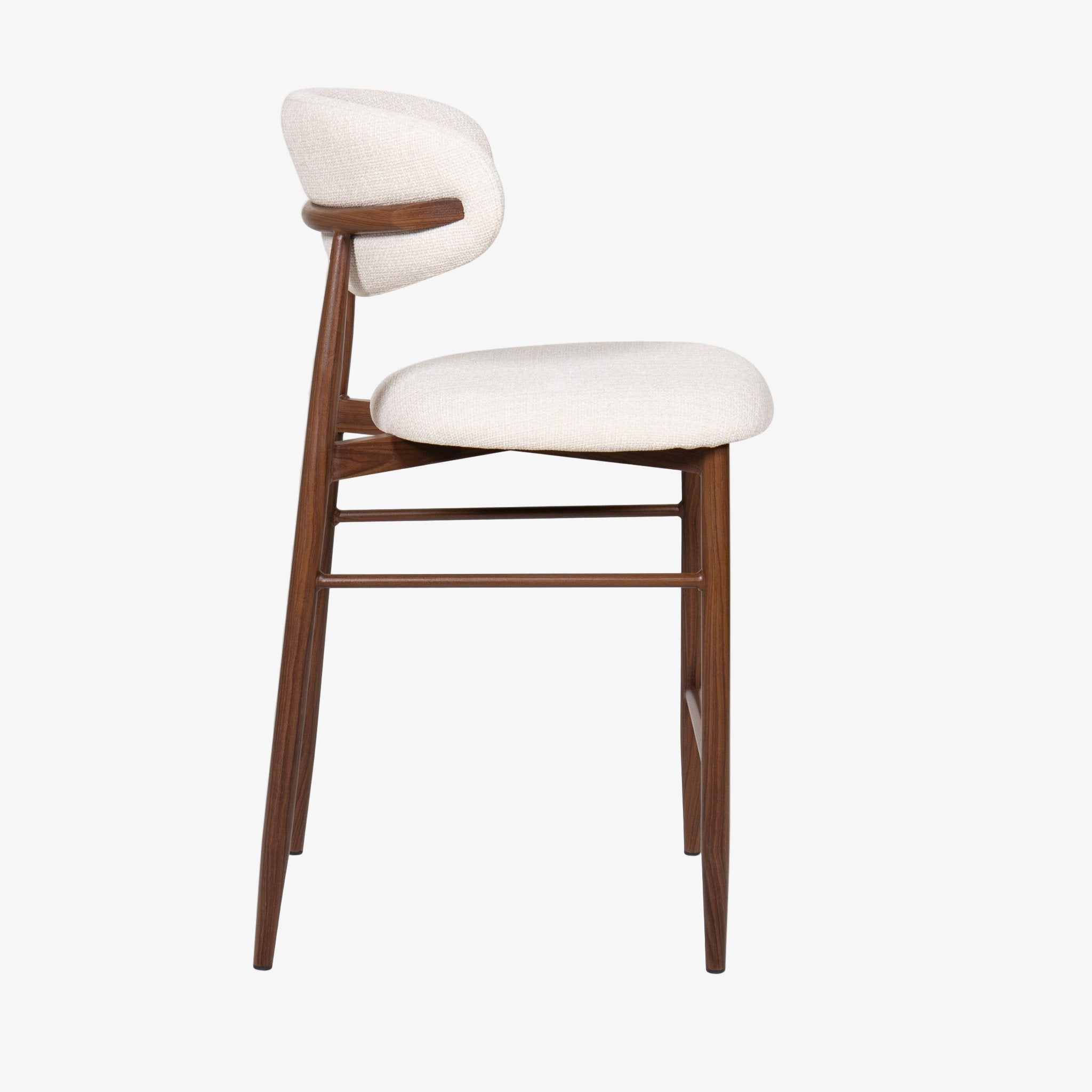 Nordischer Barhocker Nogal Olimpo 65 cm