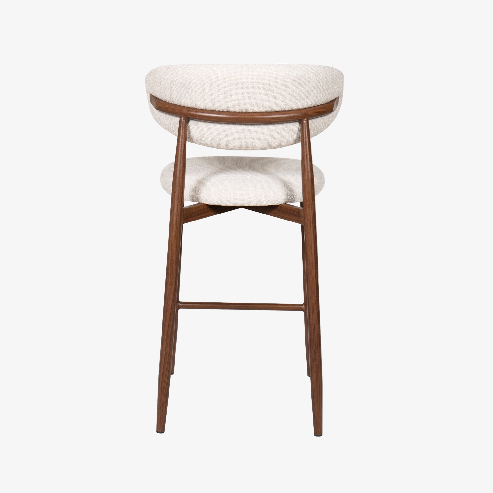 Nordischer Barhocker Nogal Olimpo 65 cm