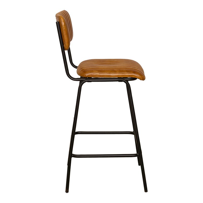 Taburete de bar Sidney cuero - Vintahome