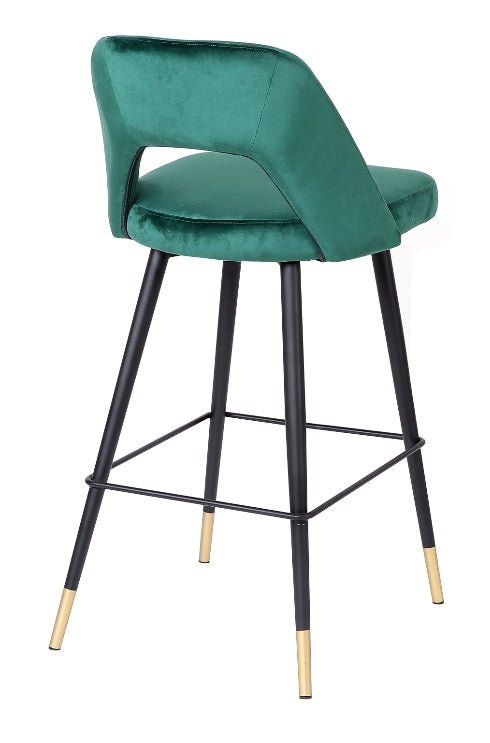 Taburete de bar velvet Zaima - Vintahome