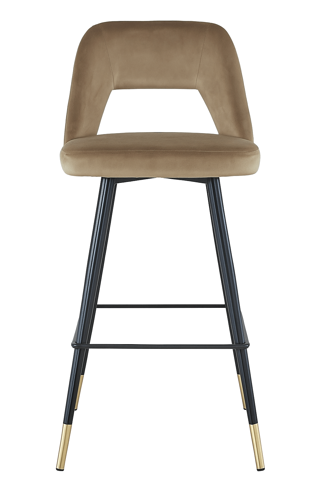 Taburete de bar velvet Zaima - Vintahome