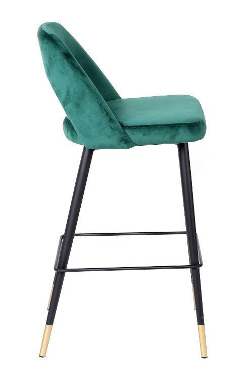 Taburete de bar velvet Zaima - Vintahome