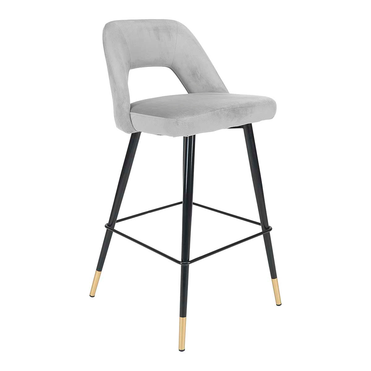 Taburete de bar velvet Zaima - Vintahome