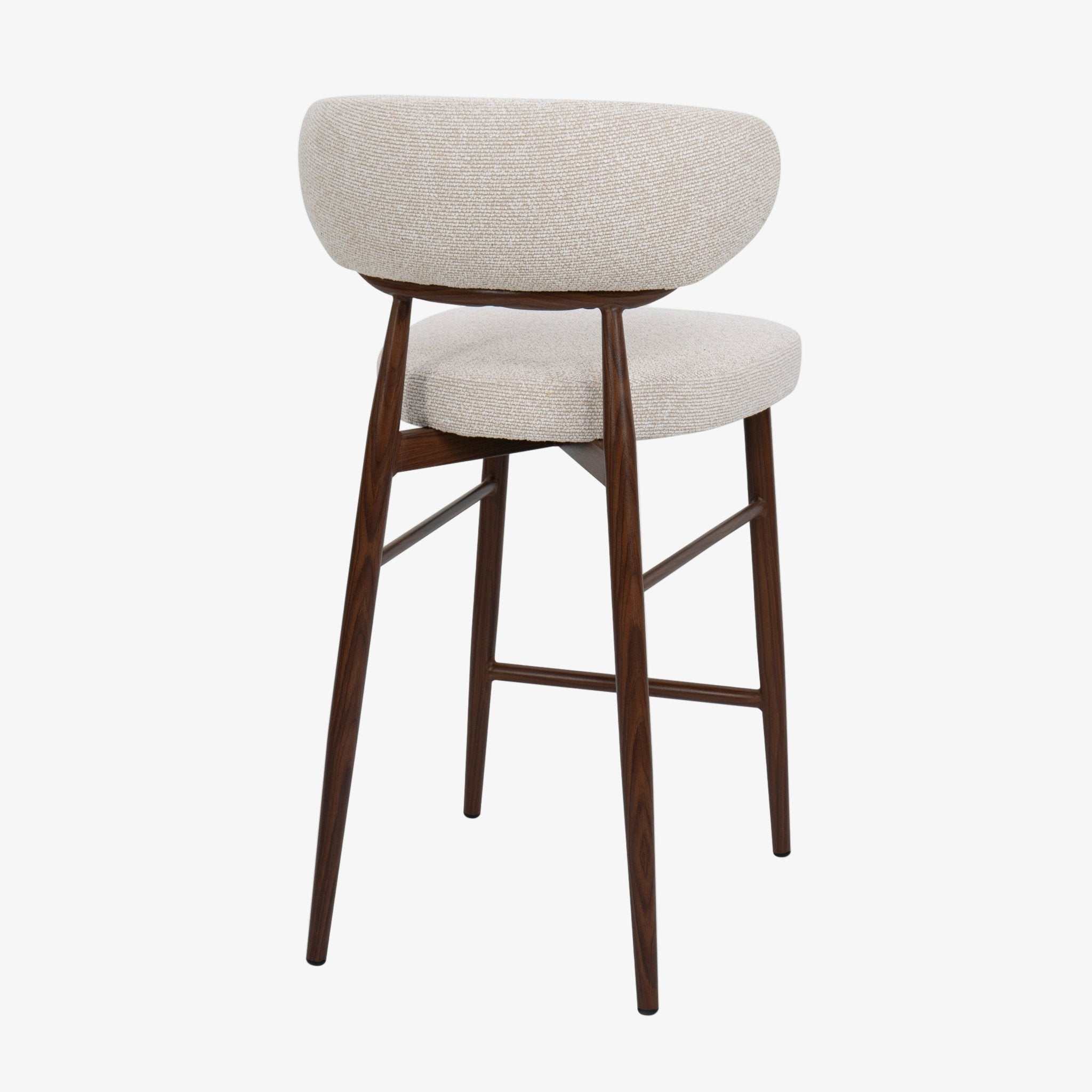 Sgabello da cucina Scandiwood in noce - Vintahome