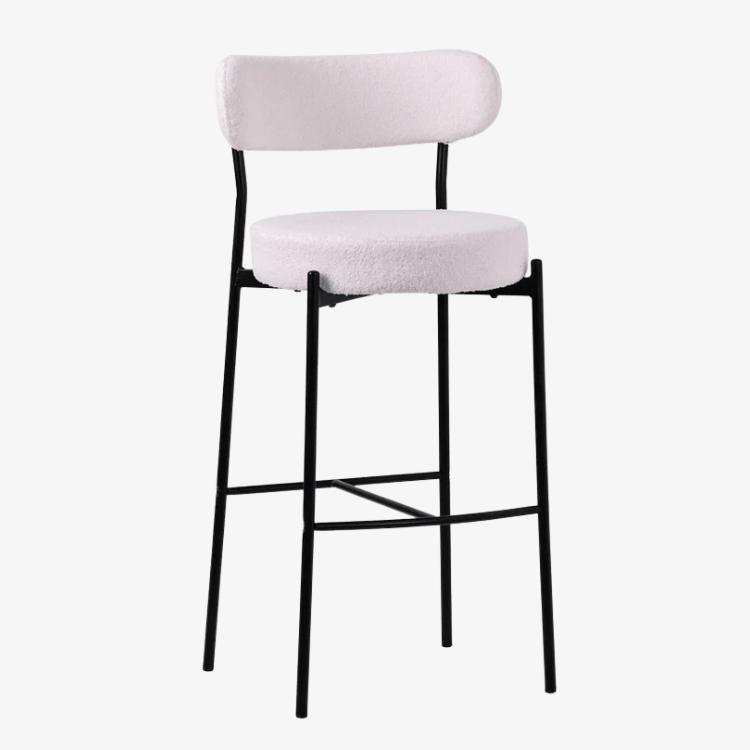 Taburete nórdico Matis boucle 75cm - Vintahome