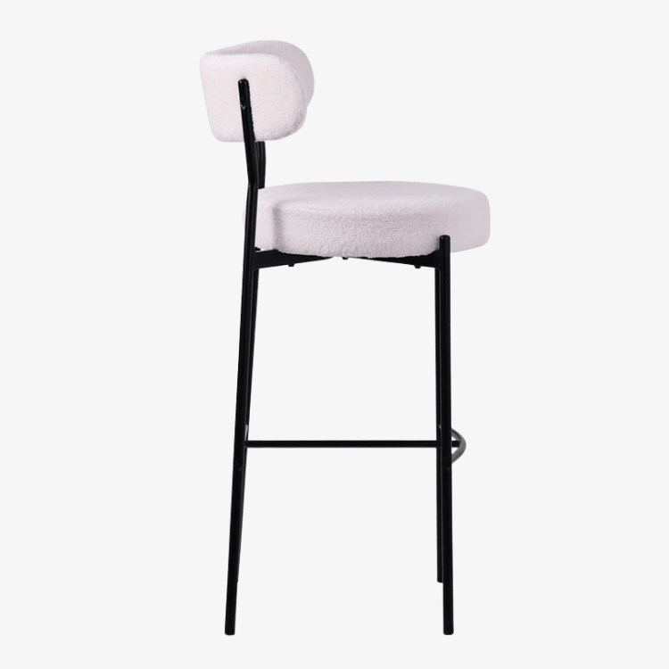 Taburete nórdico Matis boucle 75cm - Vintahome