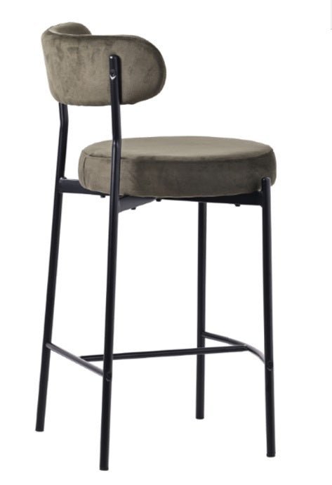 Taburete nórdico Matis Terciopelo 65cm - Vintahome