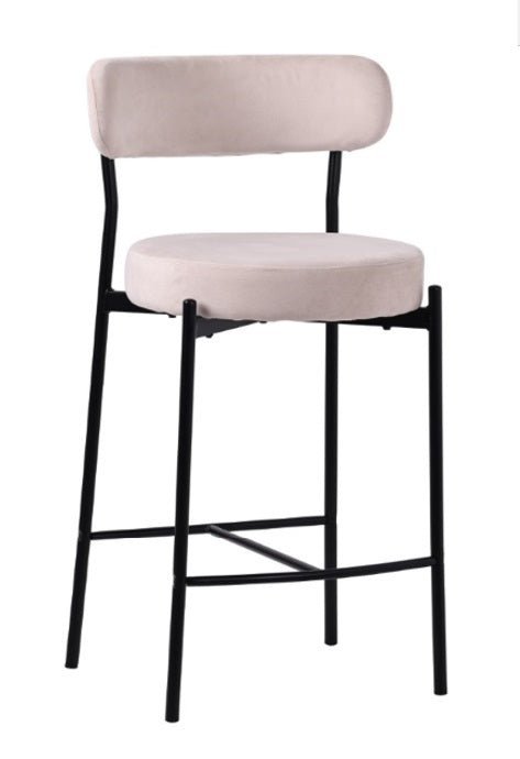 Taburete nórdico Matis Terciopelo 65cm - Vintahome
