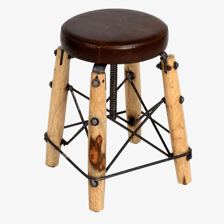 Taburete vintage bajo Merkal - Vintahome