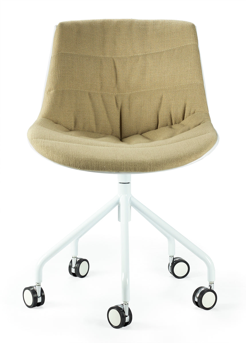 Silla de oficina tapizada Leiba - Comprar silla de oficina