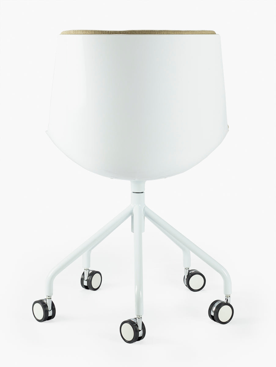 Silla de oficina tapizada Leiba - Comprar silla de oficina