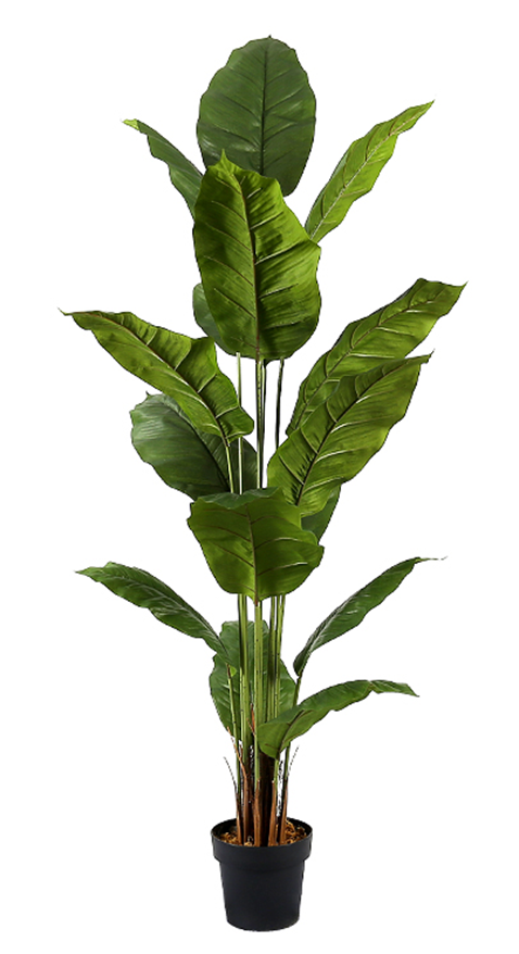 Planta artificial Monstera 46 cm en maceta de 13 cm