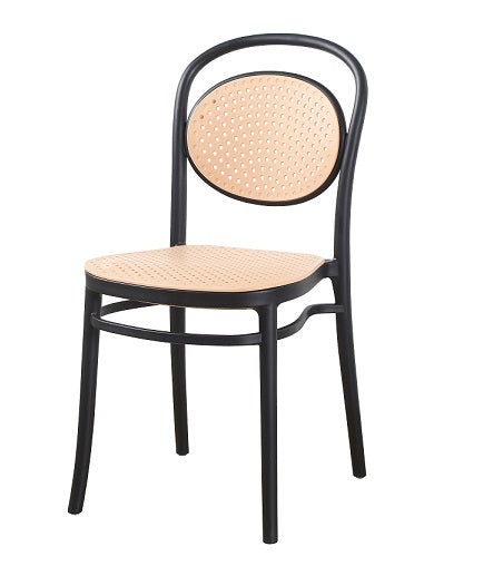 Silla de comedor apilable polipropileno Klara