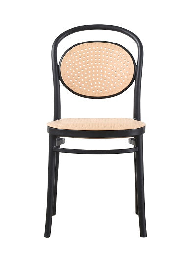 Silla de comedor apilable polipropileno Klara