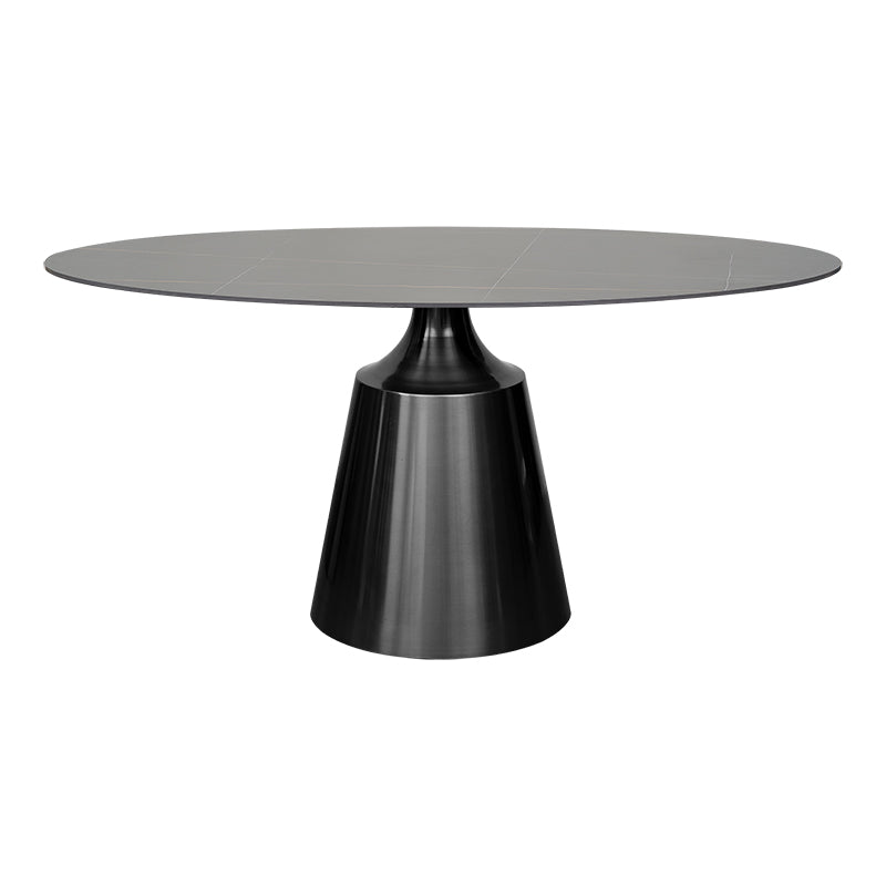 Mesa de Comedor Industrial Negra