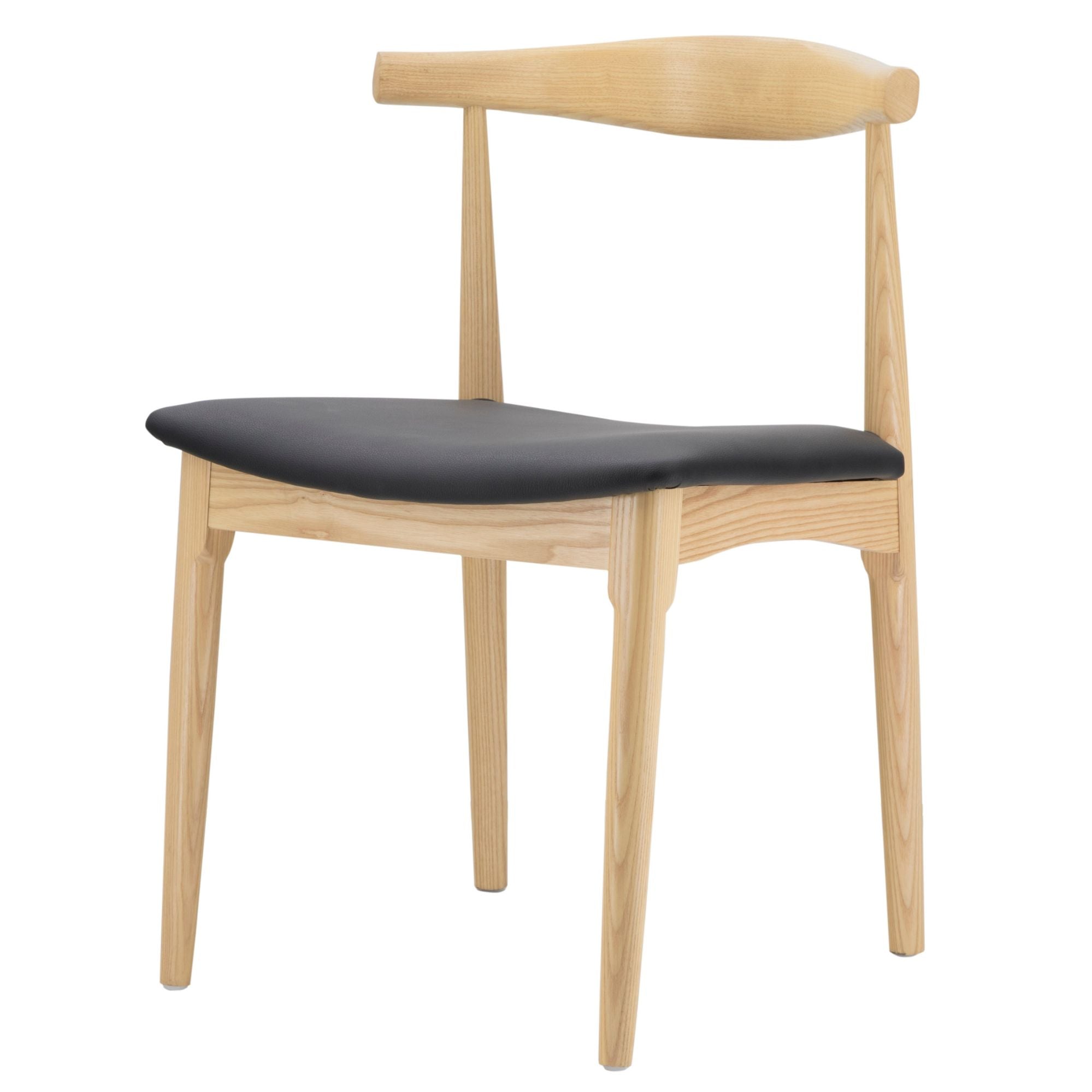 Silla de comedor de madera Neu fresno natural