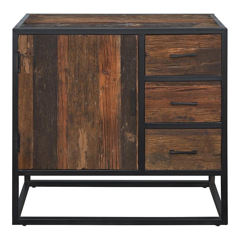 Ulises Mango Wood Industrial Sideboard