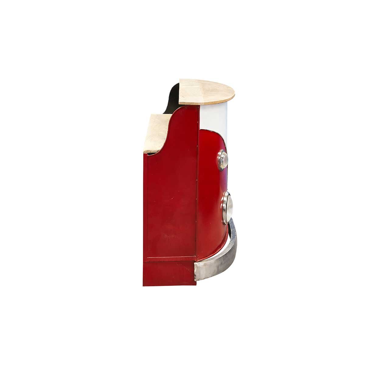 Comptoir de bar Volks S Rouge