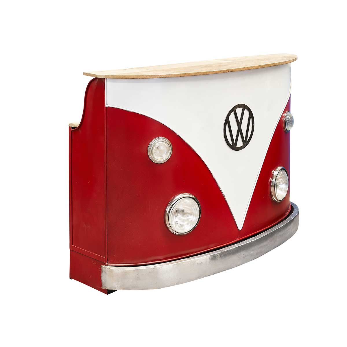 Comptoir de bar Volks S Rouge