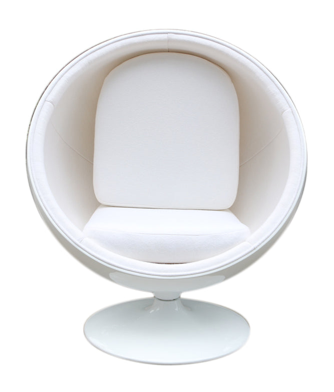 Sillón de diseño Ball Chair blanco