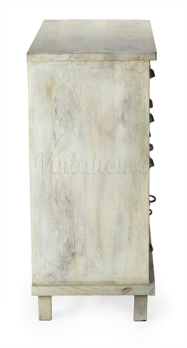 Cajonera vintage de madera Number - Vintahome