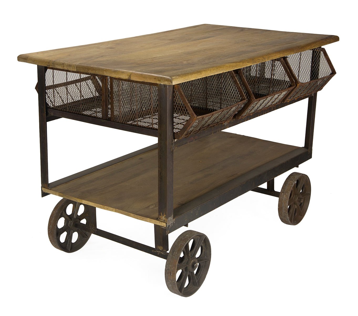 Carro Industrial isla 6 cajones