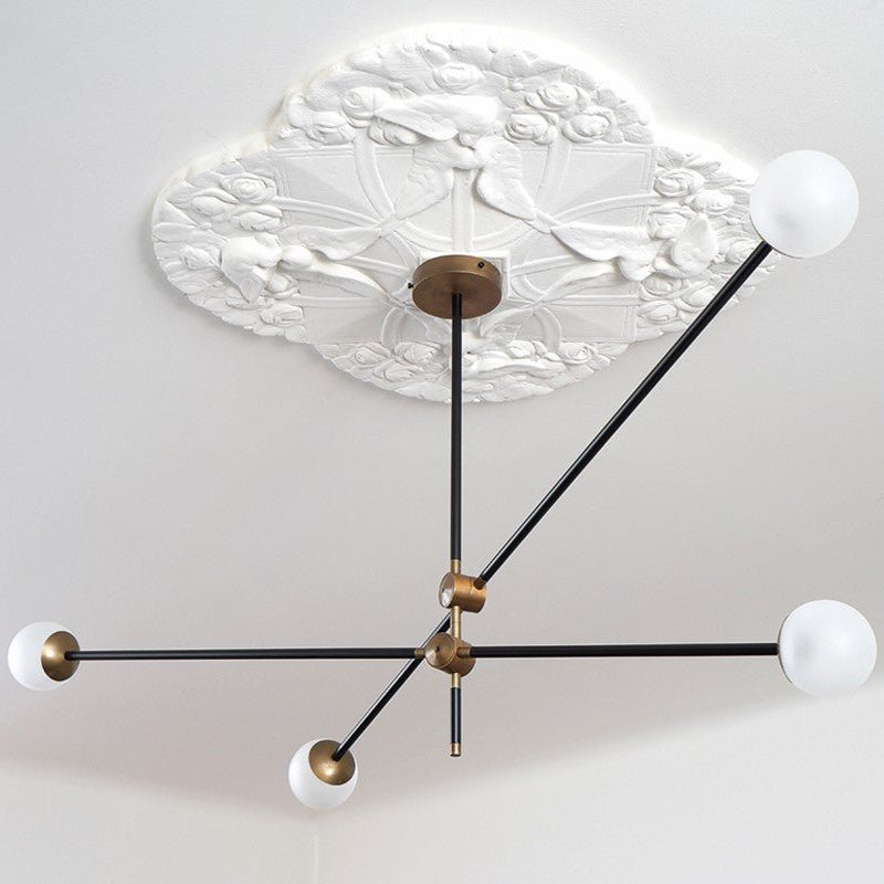 Kroonluchter Hipólito 4 plafondlamp