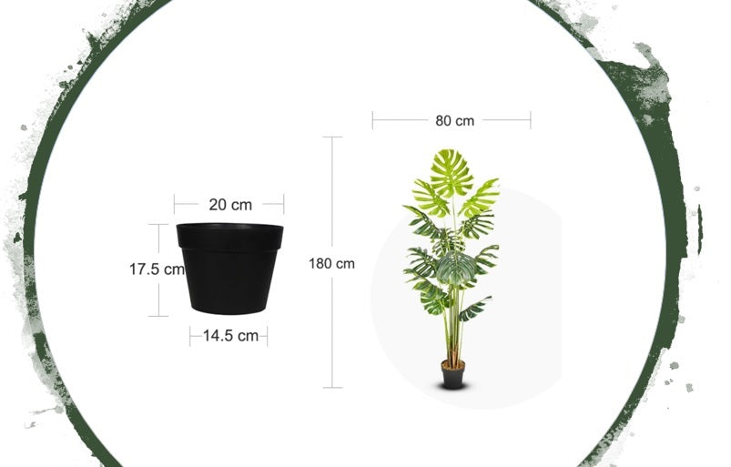 Planta artificial Monstera Philo H180