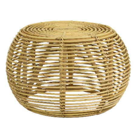 Mesa de centro de ratán natural Libia