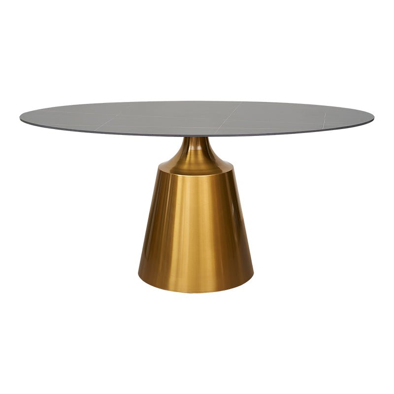 Mesa de comedor ovalada
#color_Lauren Black Gold