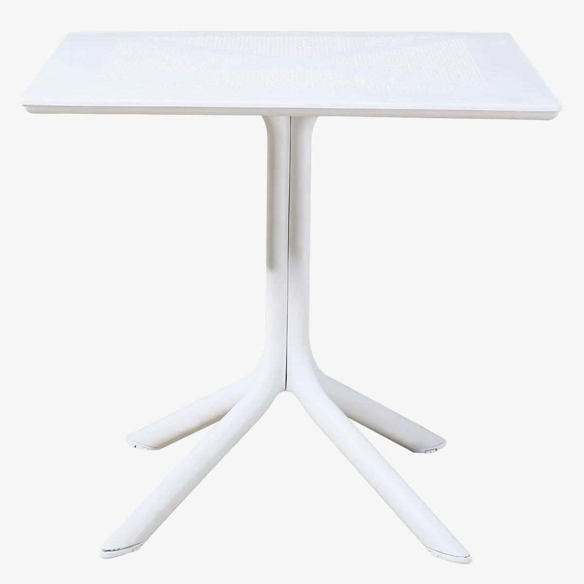 Witte polypropyleen tuintafel Julz