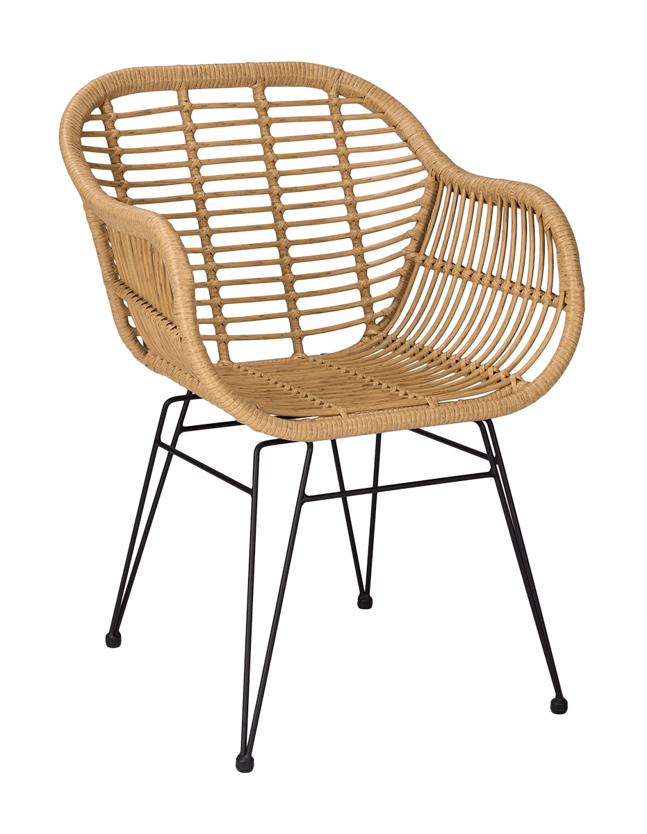 Silla comedor ratán natural Feber - Vintahome