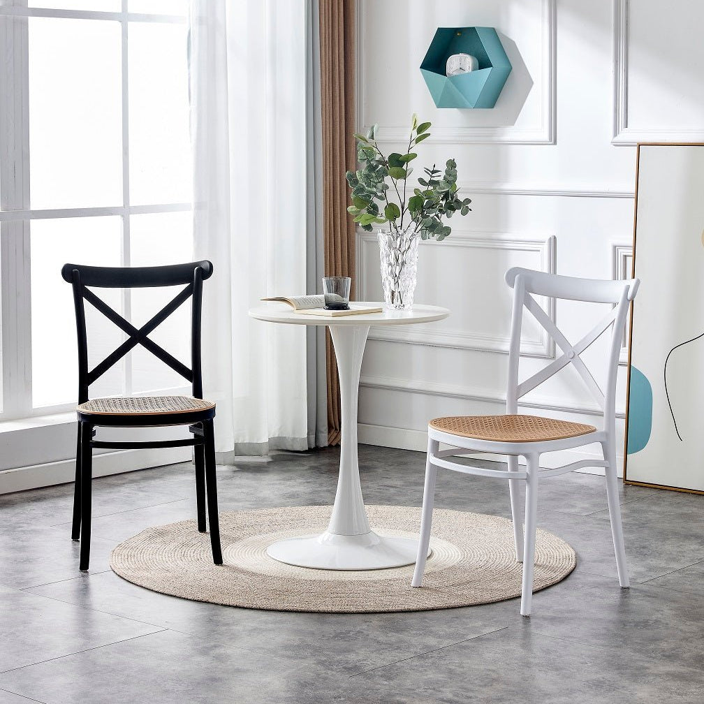 Chaise de salle à manger empilable en polypropylène Julietta