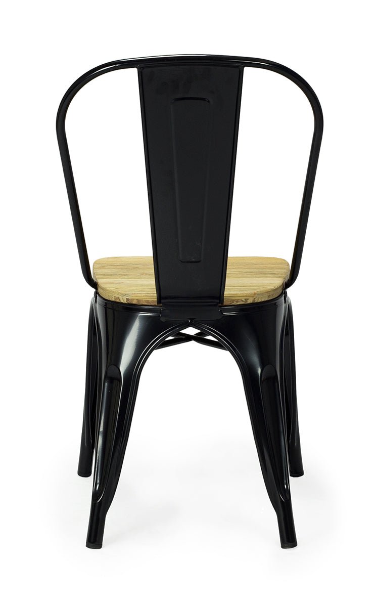 Asiento de madera Silla
#color_Negro