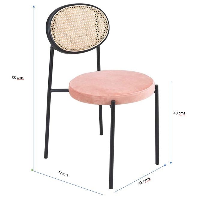 sillas de comedor con estructura de madera maciza