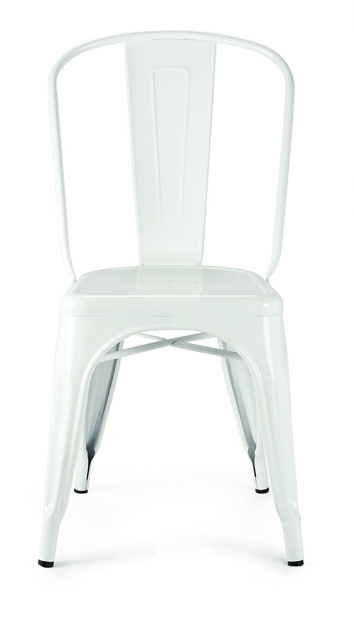 Silla vintage industrial Tolux Industrial Colores - Vintahome
#color_Blanco