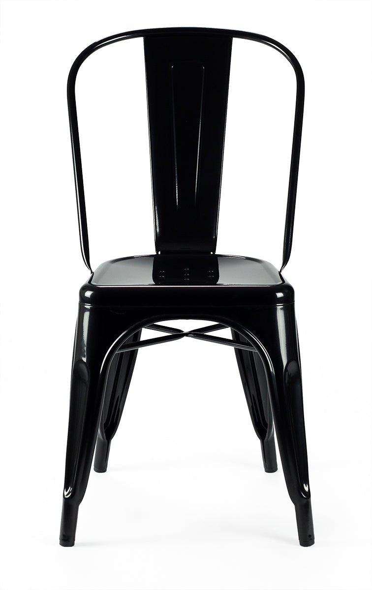 Silla vintage industrial Tolux Industrial Colores - Vintahome
#color_Negro