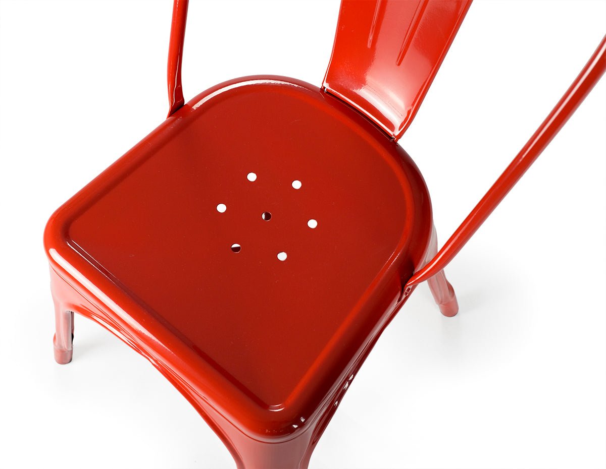 Silla vintage industrial Tolux Industrial Colores - Vintahome
#color_Rojo