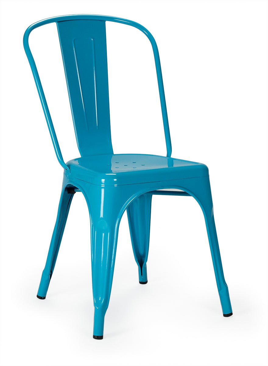 Silla vintage industrial Tolux Industrial Colores - Vintahome
#color_Azul