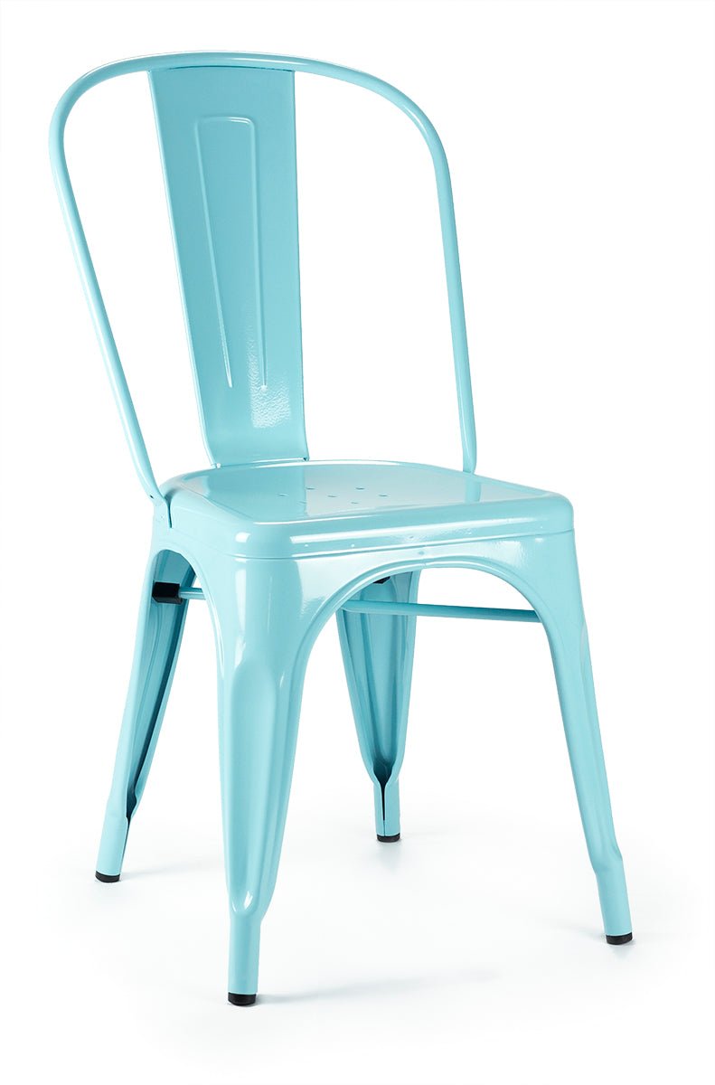 Silla vintage industrial Tolux Industrial Colores - Vintahome
#color_Azul Baby