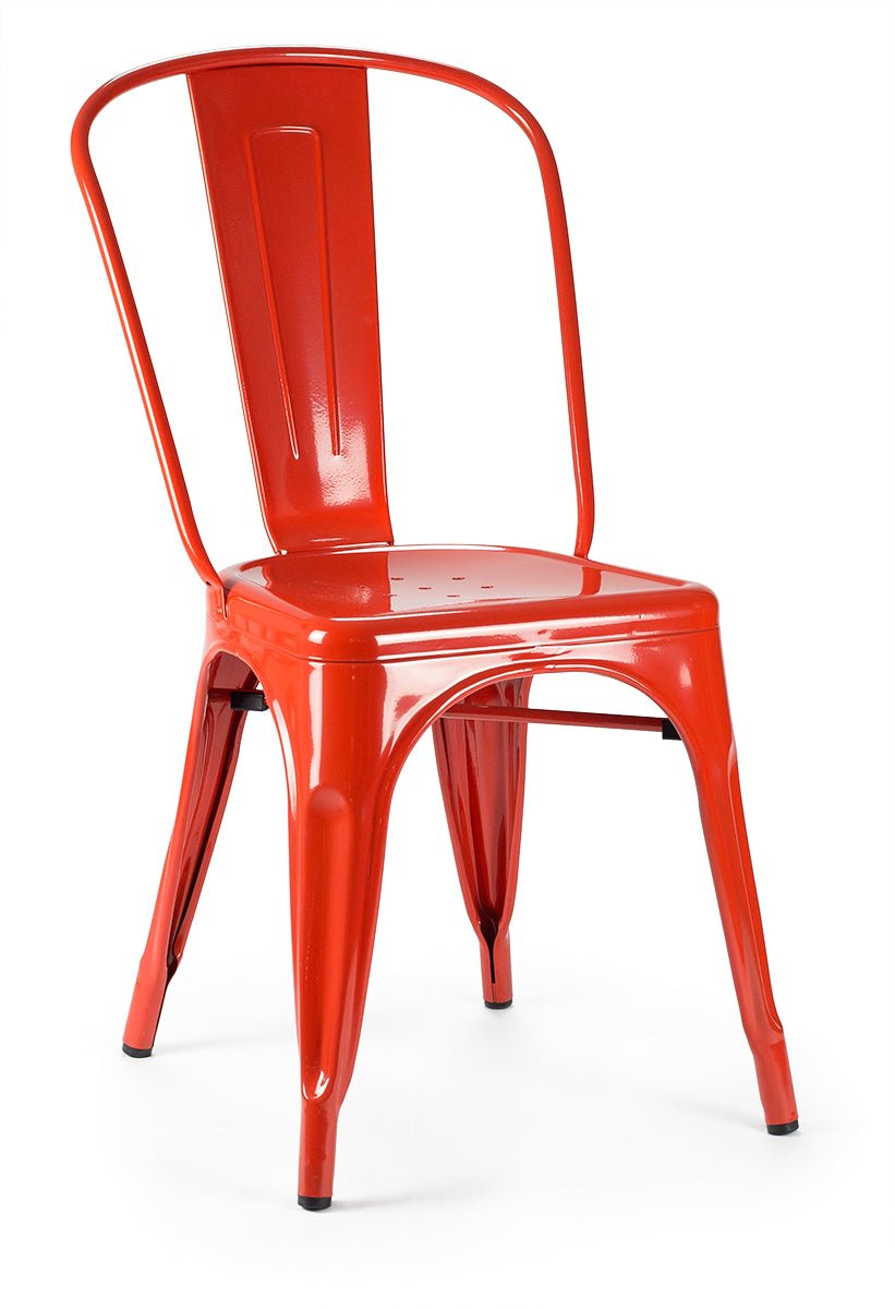 Silla vintage industrial Tolux Industrial Colores - Vintahome
#color_Rojo