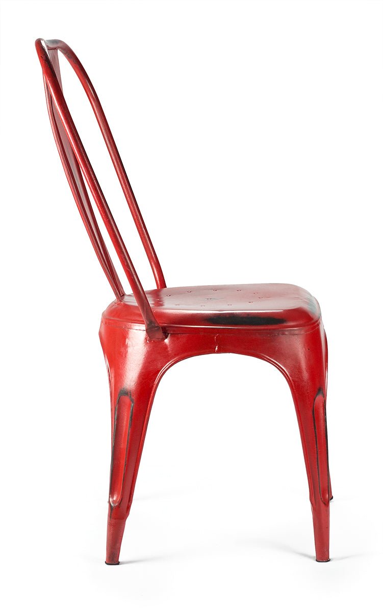 sillas tolix rojas
