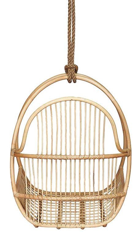 Sillas Colgantes de Rattan hechas a mano