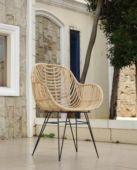 Ratán Lionel Natural Dining Sillon