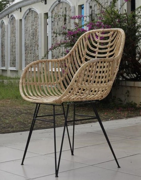 Ratán Lionel Natural Dining Sillon